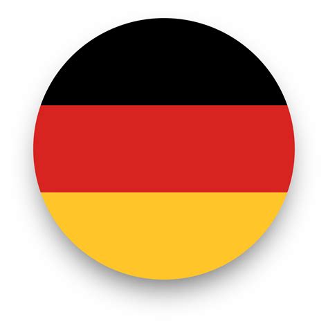 bandera de alemania en circulo